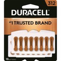 Duracell Easy Tab Hearing Aid Battery, # 312 DA312B16ZM09
